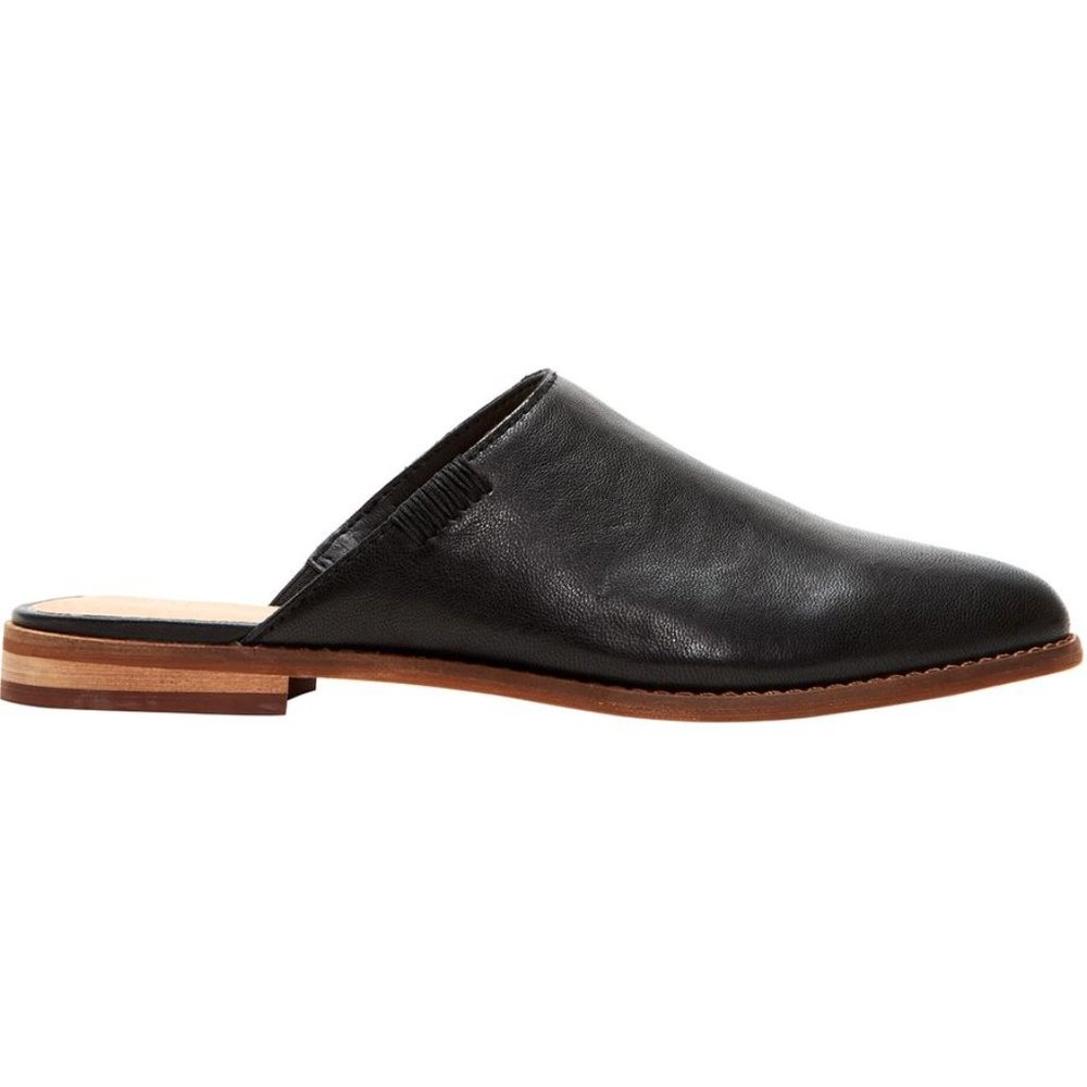 Frye Black leather Fenn Mule - Women's size 8.5